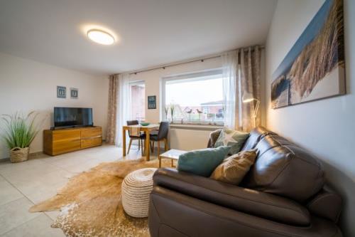 Borkum Ferienwohnung ZeiTraum - Wohnbereich
