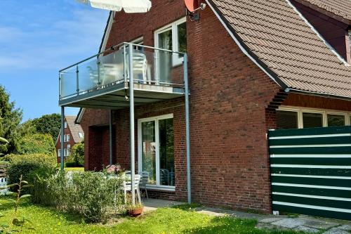 Langeoog Ferienwohnung Us Langeoog - Haus Bodman - Hausansicht seite