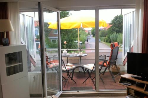 Langeoog Ferienwohnung Us Langeoog - Palsteg - Palsteg Balkon