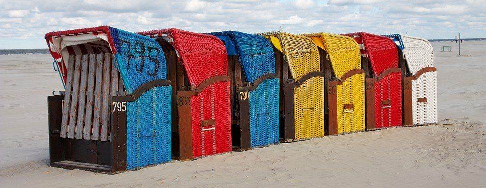 Strandkoerbe Juist